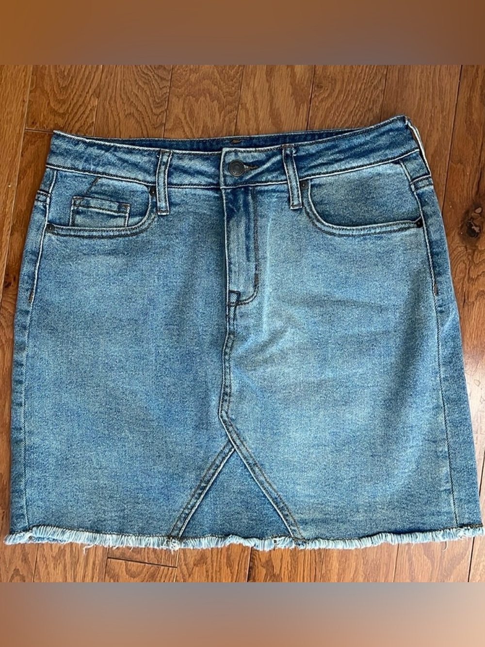 Mossimo Denim Jean‎ Midi Skirt 10